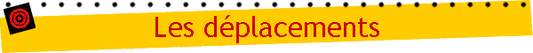 Les déplacements